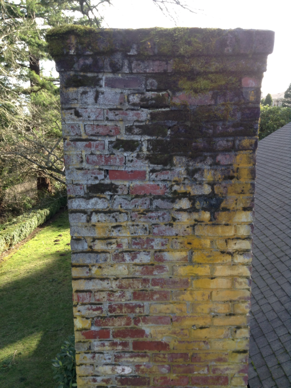 Water damaged chimney - Fort Wayne IN - Old Smokey's Fireplace and Chimney